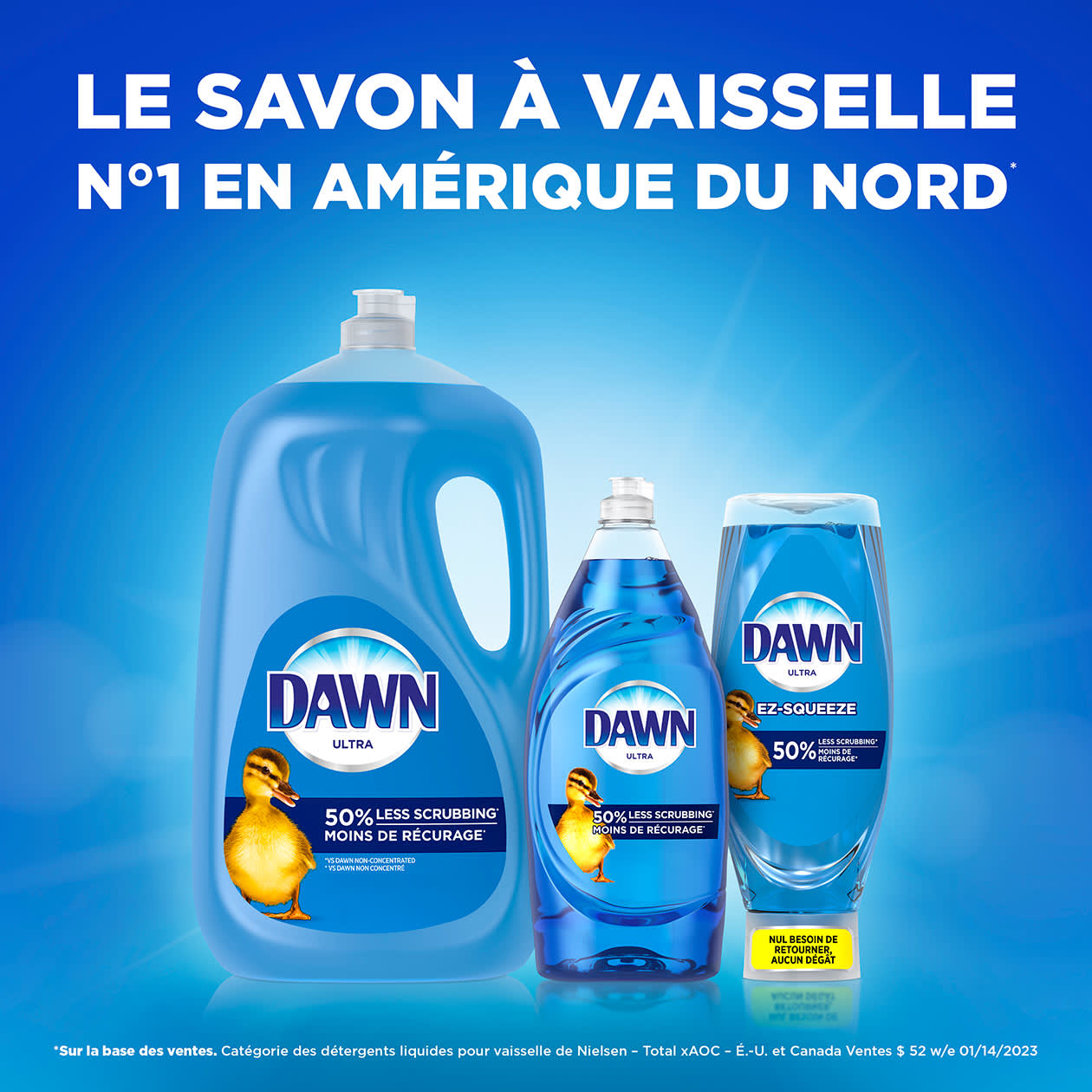 le savon a vaisselle no. #1 en amerique du nord