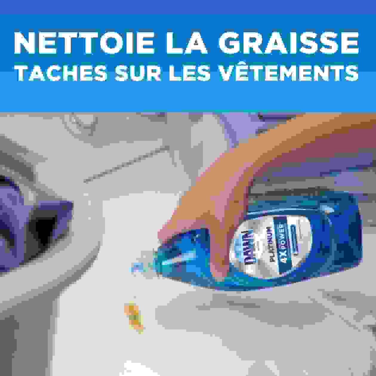 NETTOIE LA GRAISSE TACHES SUR LES VÊTEMENTS