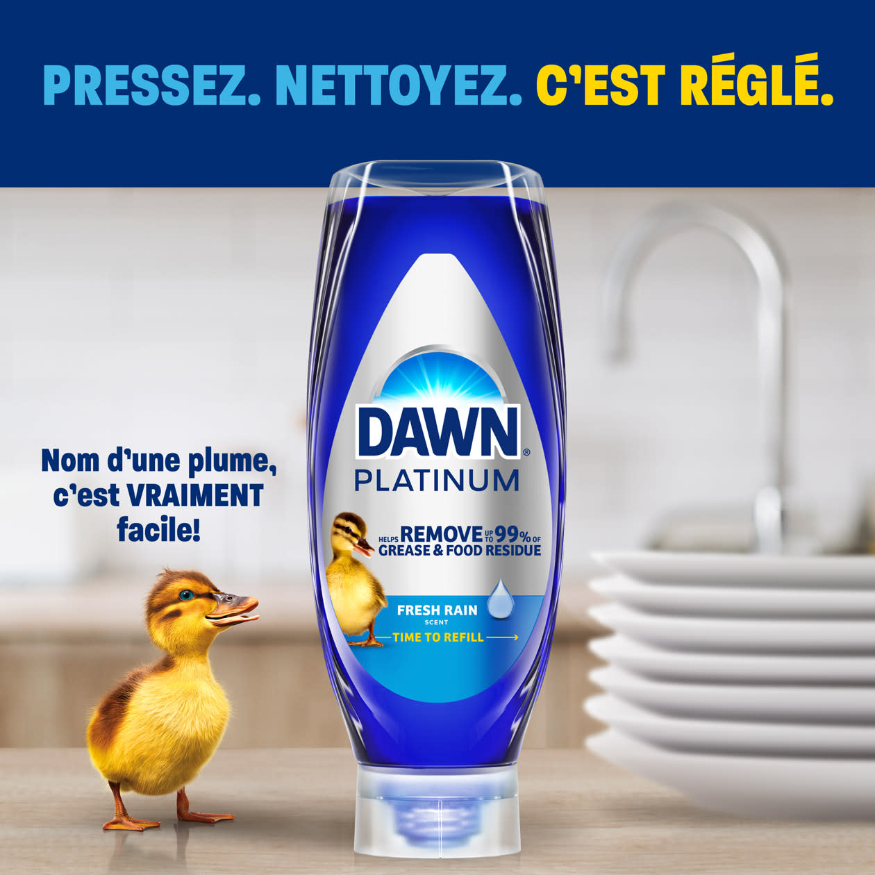 Pressez, nettoyes, c'est regle