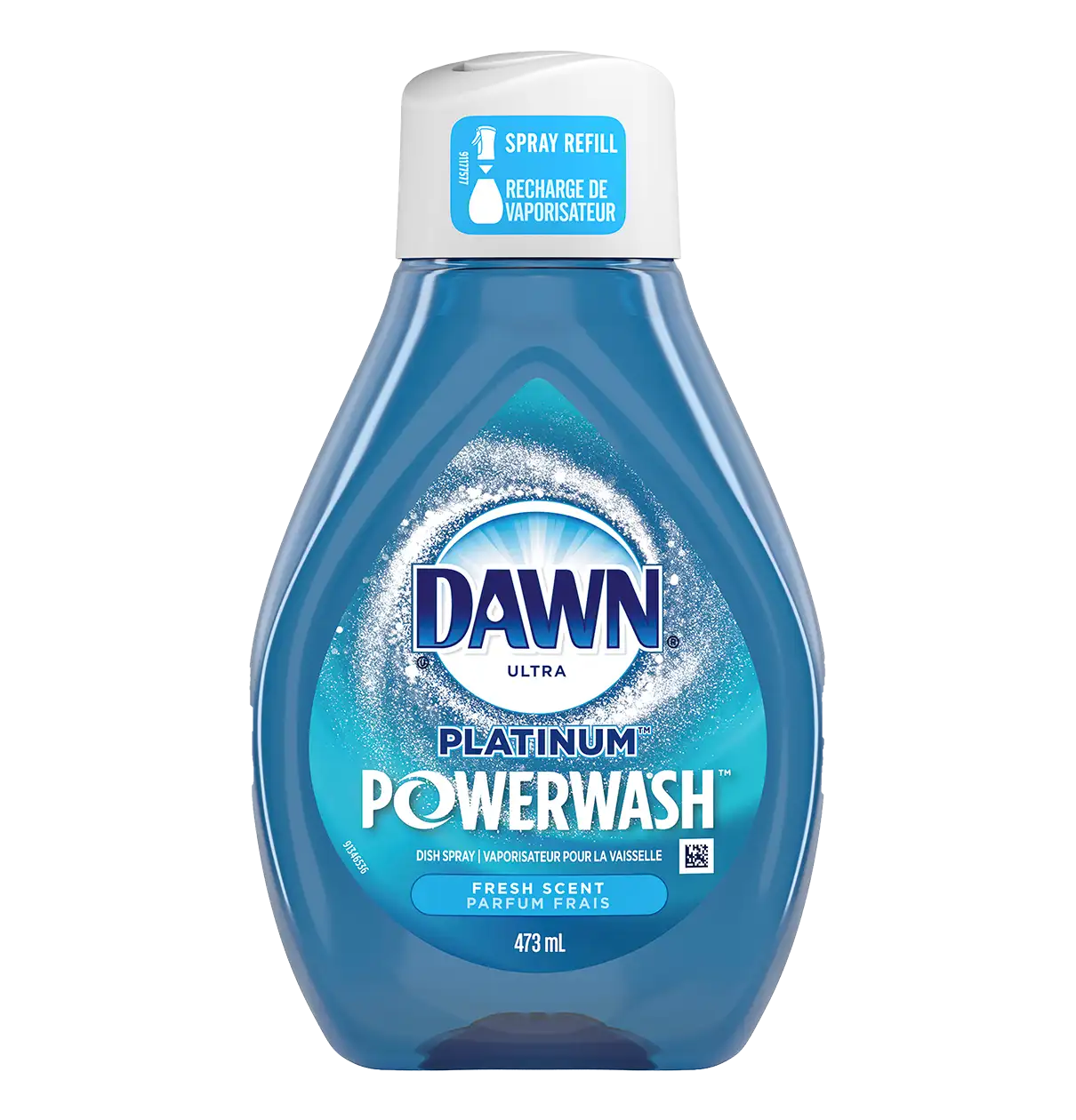 Dawn Platinum Powerwash - Recharge de vaporisateur à vaisselle 