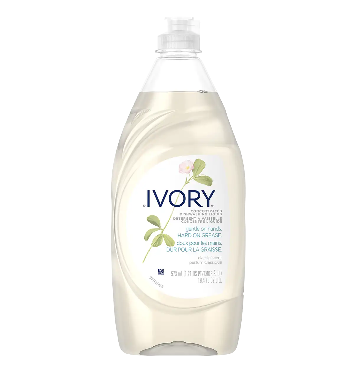 Ivory - Liquide à vaisselle, parfum classique