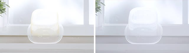 Place stained plasticware in sunlight