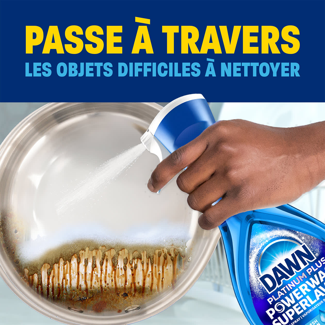 Passe a travers les objets difficiles a nettoyer