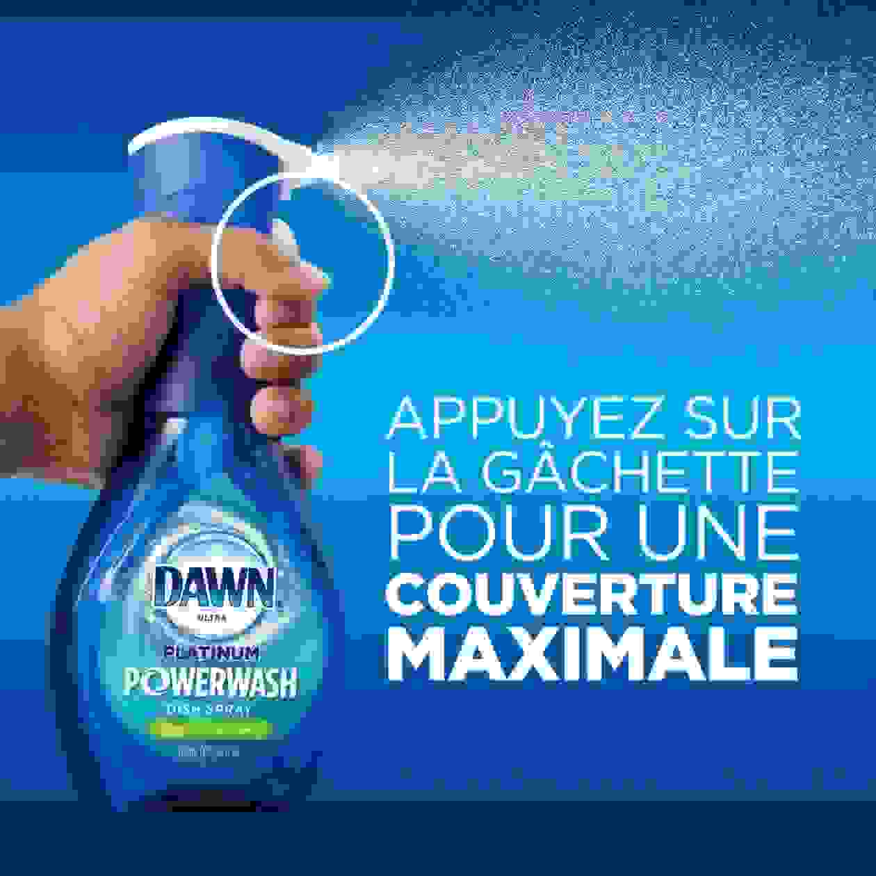 APPUYEZ SUR LA GÂCHETTE POUR UNE COUVERTURE MAXIMALE