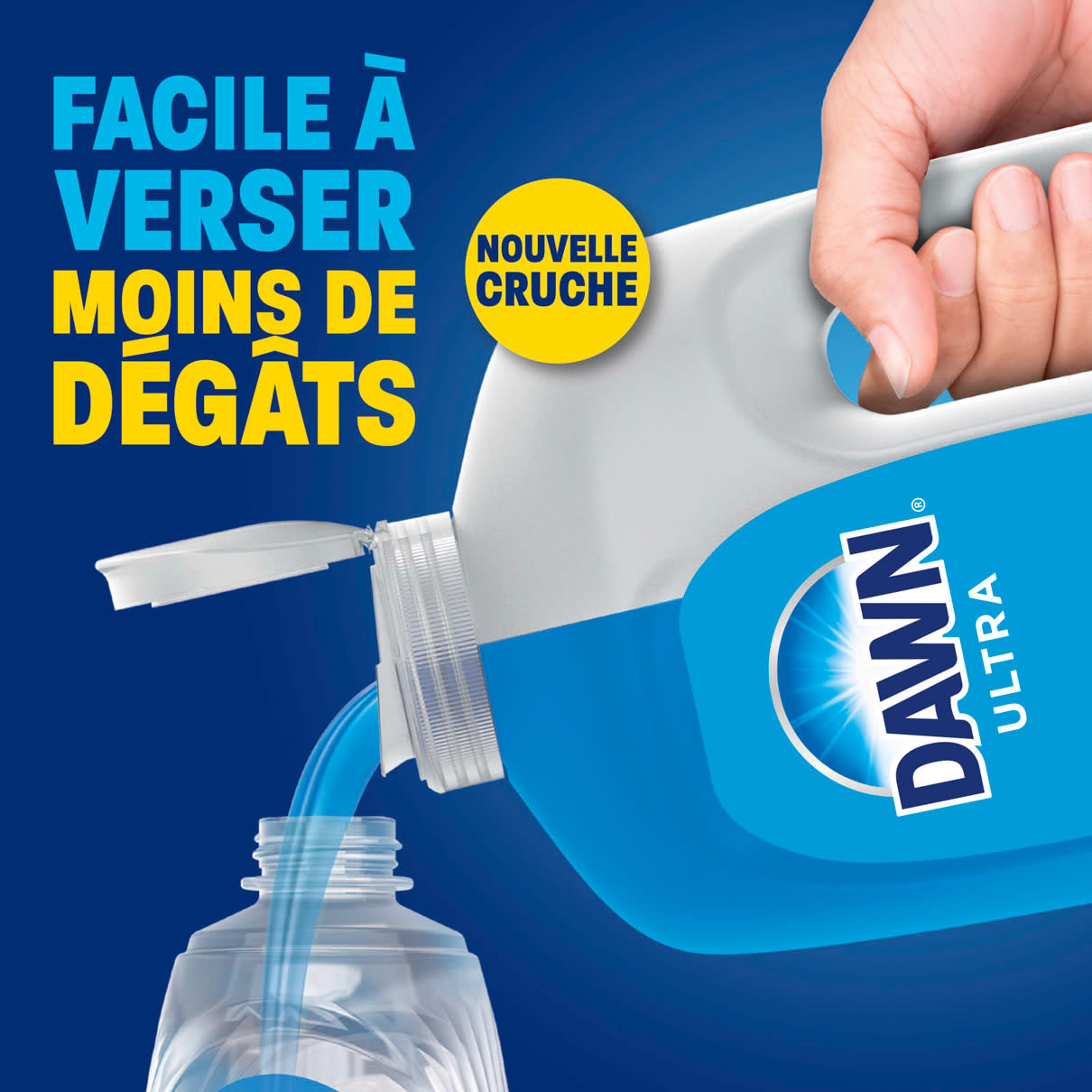 Facile a verser moins de degats