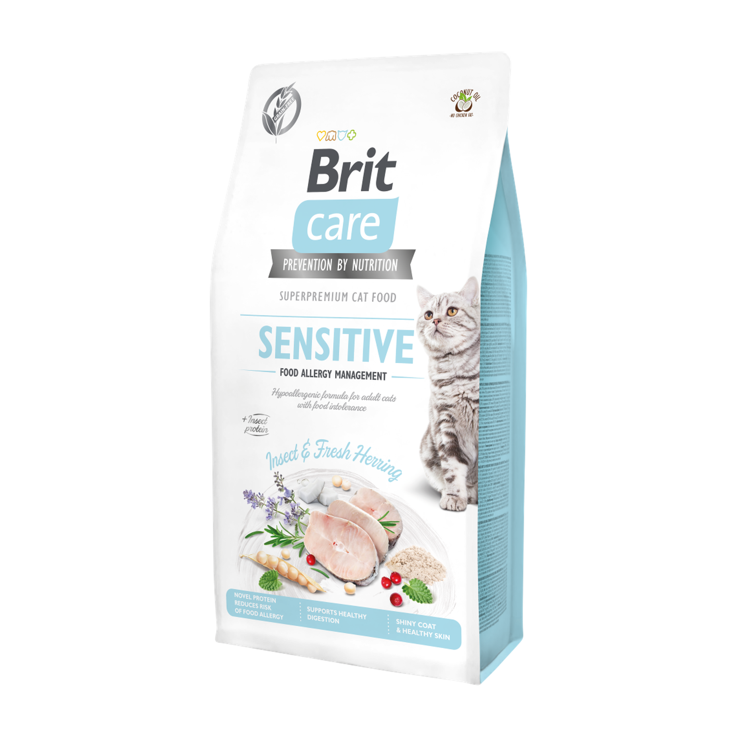 Brit Care Cat Grain-Free Insect. Food Allergy Management