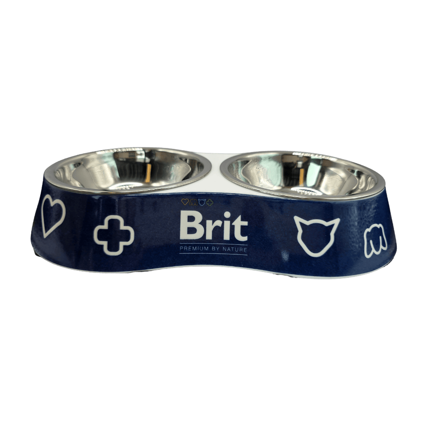 Brit Premium by Nature cat double bowl