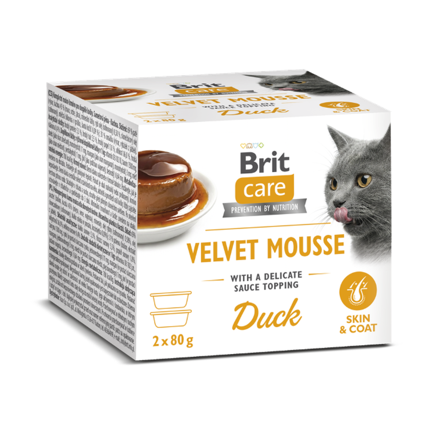 Brit Care Cat Velvet Mousse Skin & Coat Duck