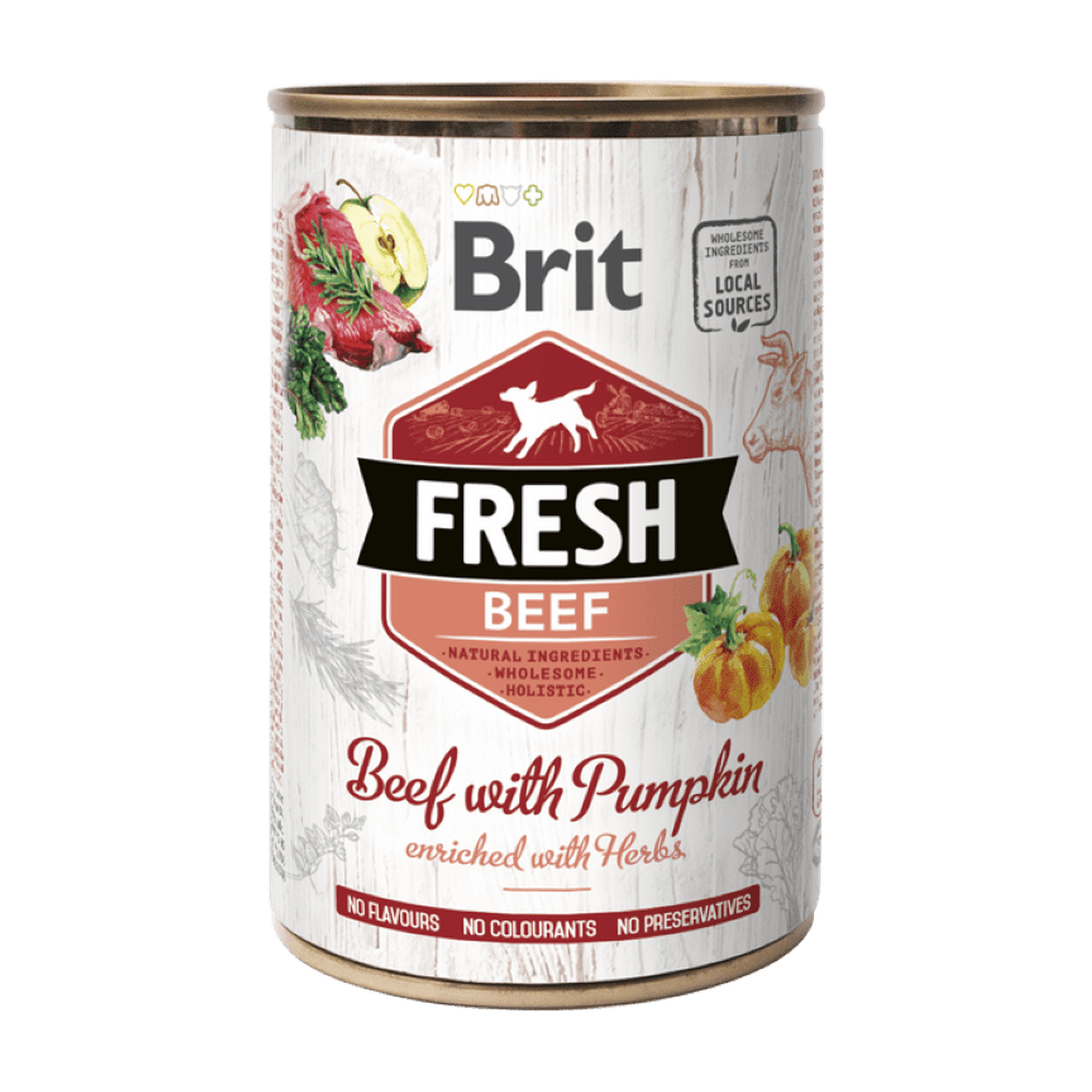 Brit Fresh can Beef with Pumpkin