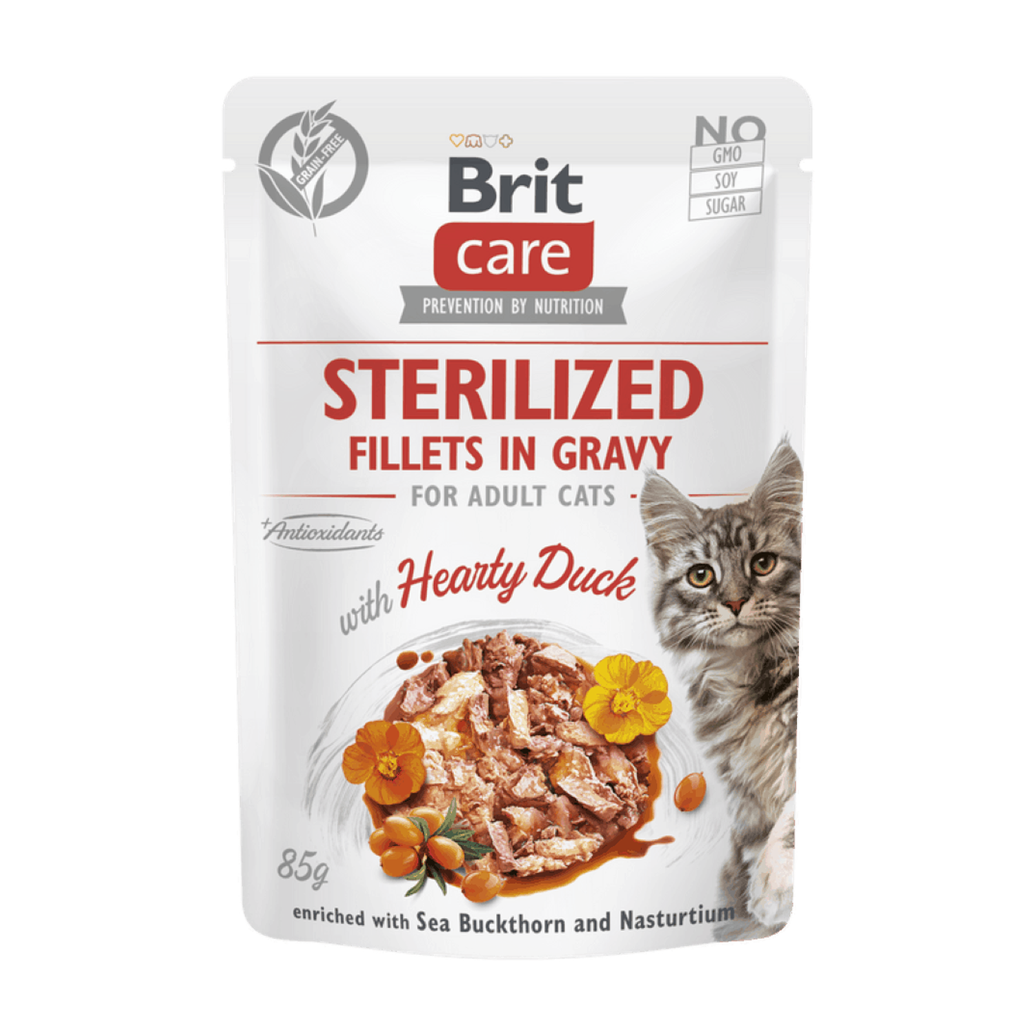 BCC Sterilized. Fillets in Gravy with Hearty Duck