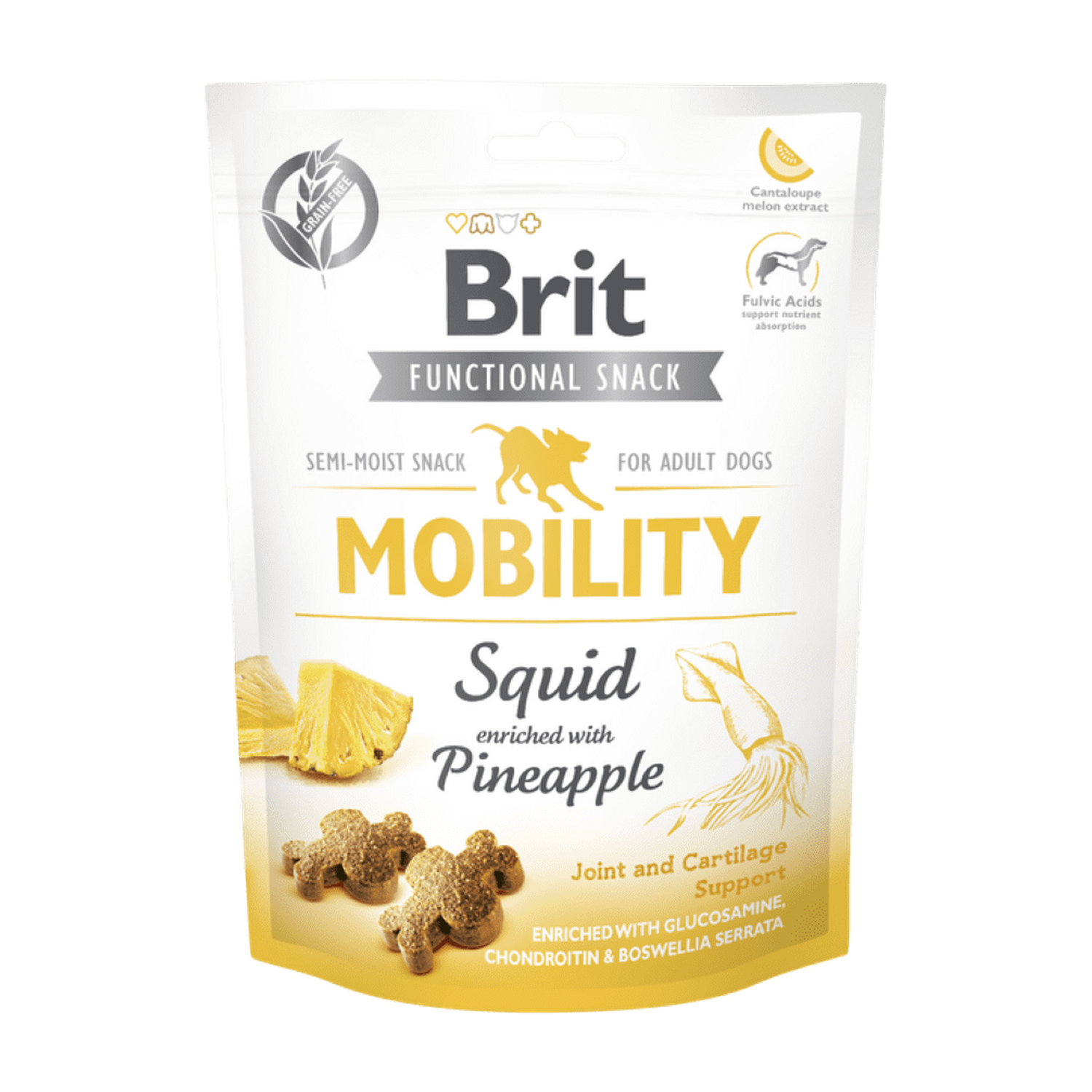 Brit Care Dog Functional Snack Mobility Squid