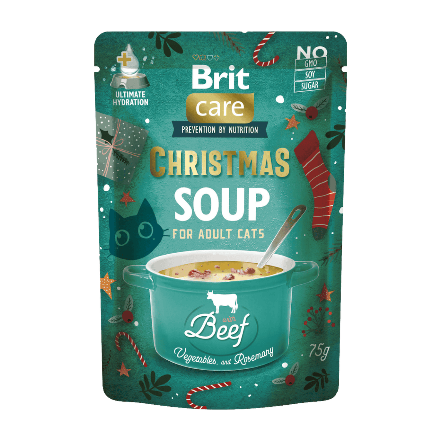 Brit Care Cat Christmas Beef Soup