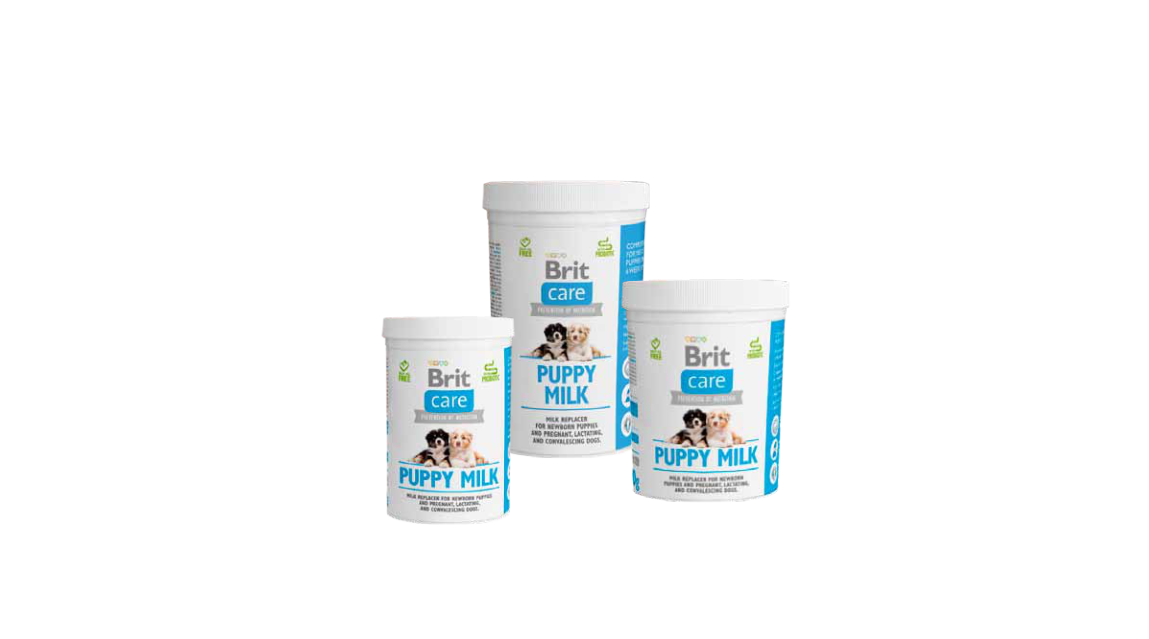 Milk for puppies