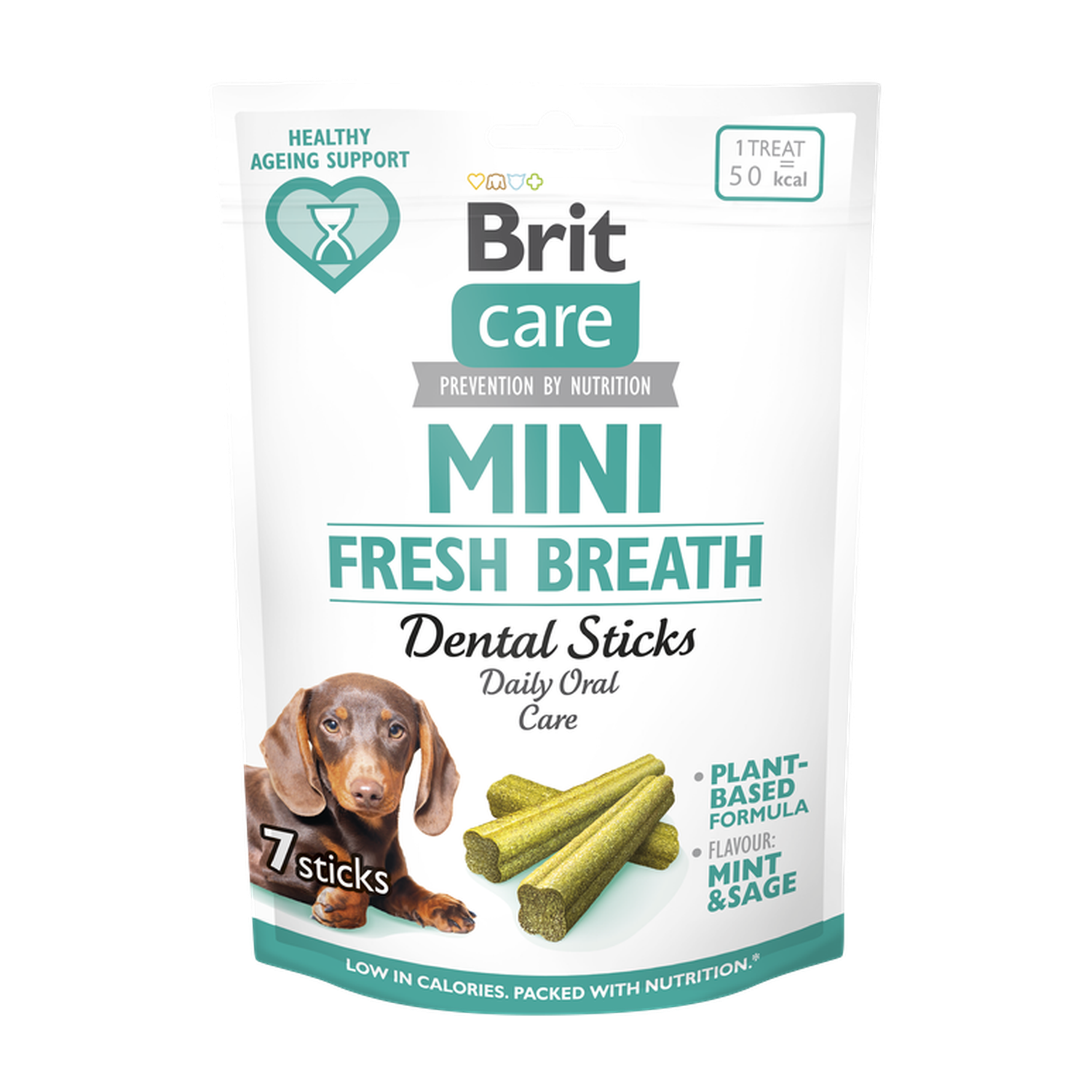 Brit Care Dog Mini treats FRESH BREATH, 7 pcs