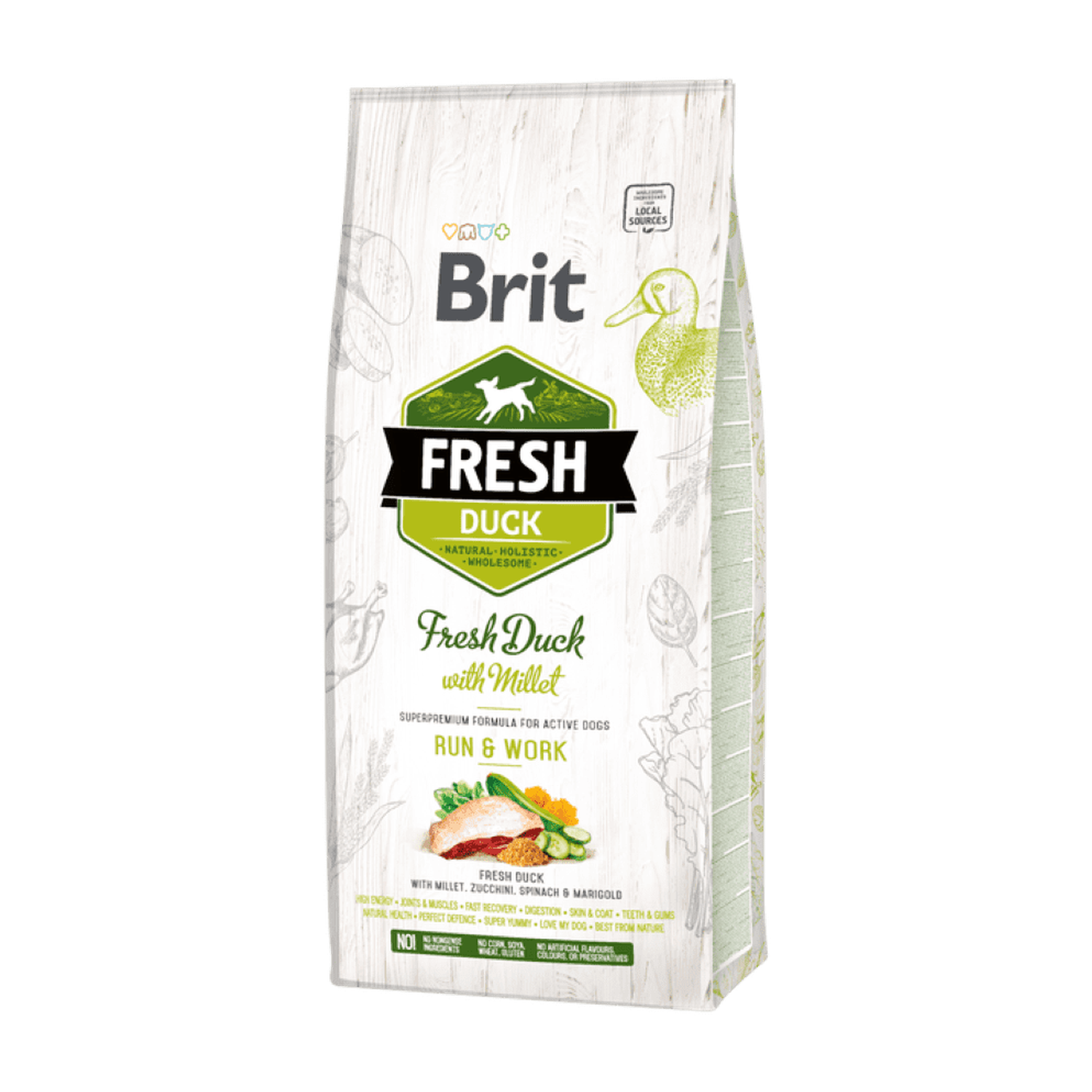 Brit Fresh Duck with Millet