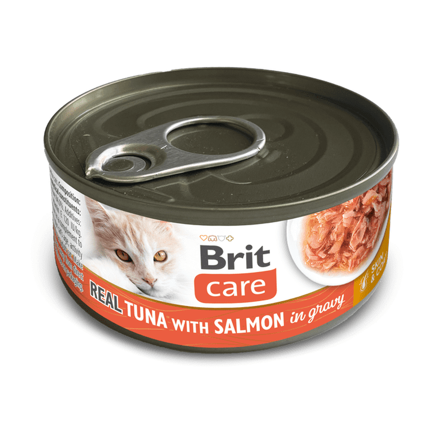 Brit Care Cat Real Tuna with Salmon in gravy