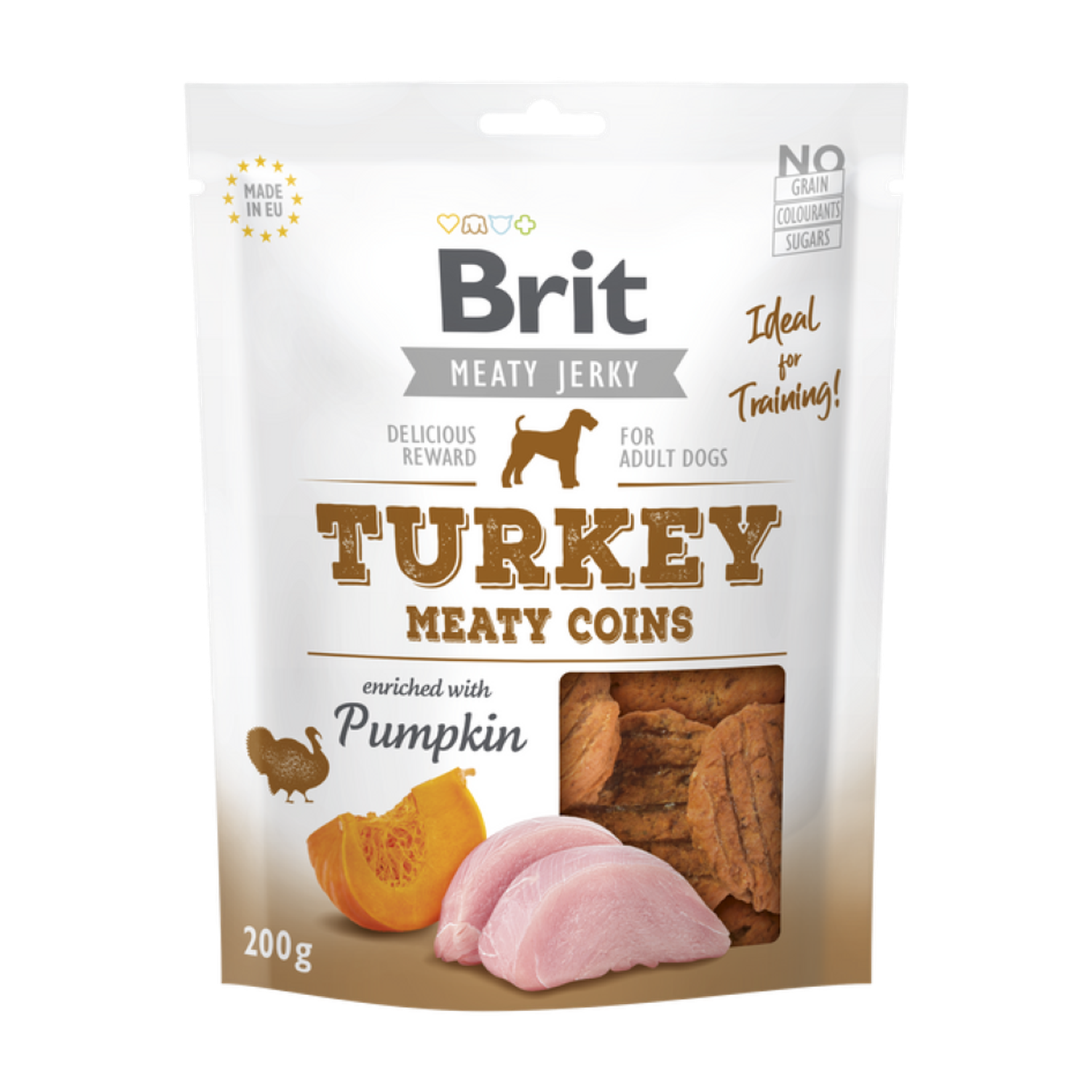 Brit Jerky Turkey Meaty Coins