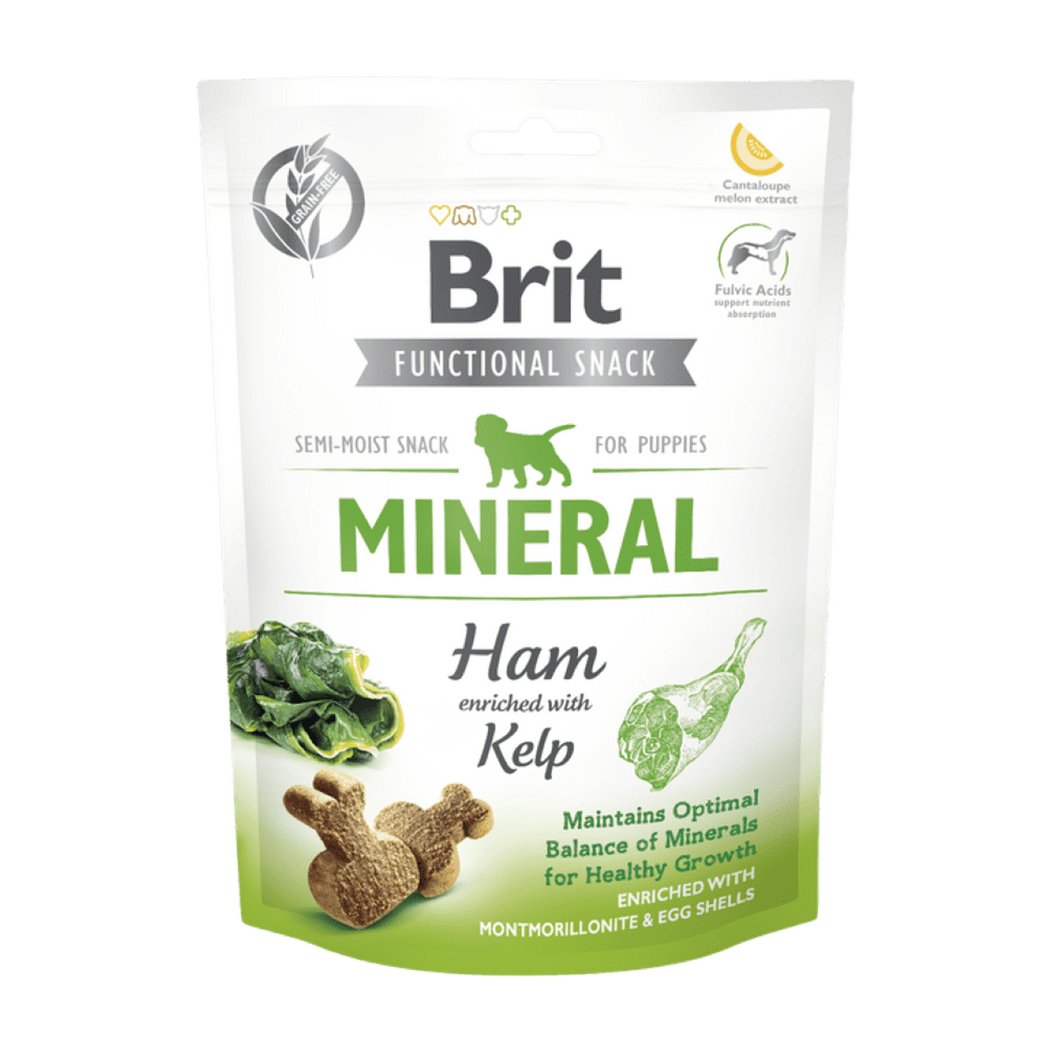 Brit Care Dog Functional Snack Mineral Ham for Puppies
