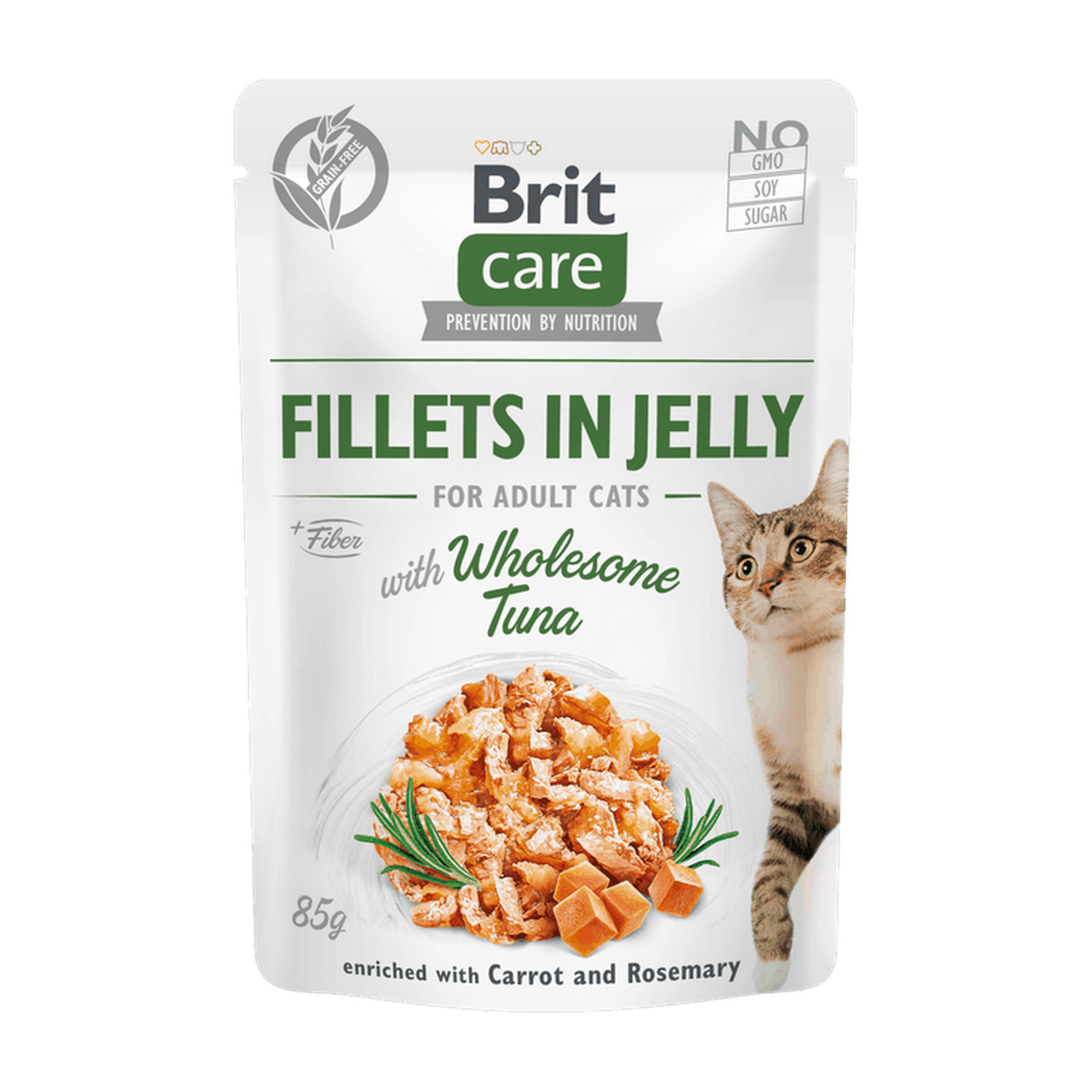 Brit Care Cat Fillets in Jelly with Wholesome Tuna
