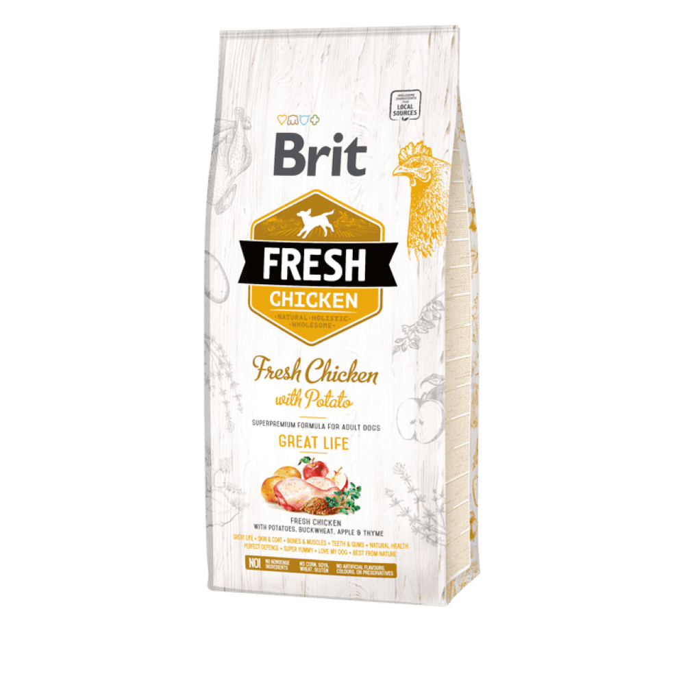 Brit Fresh Chicken with Potato Adult