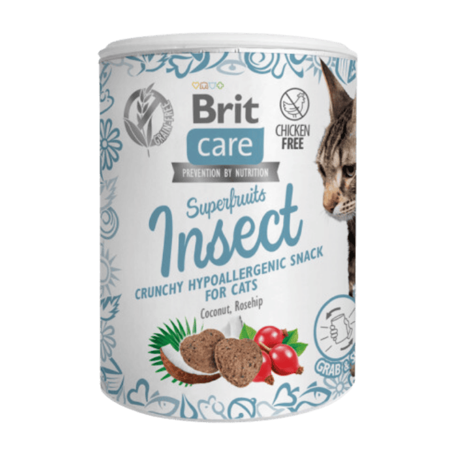 Brit Care Cat Snack Superfruits Insect