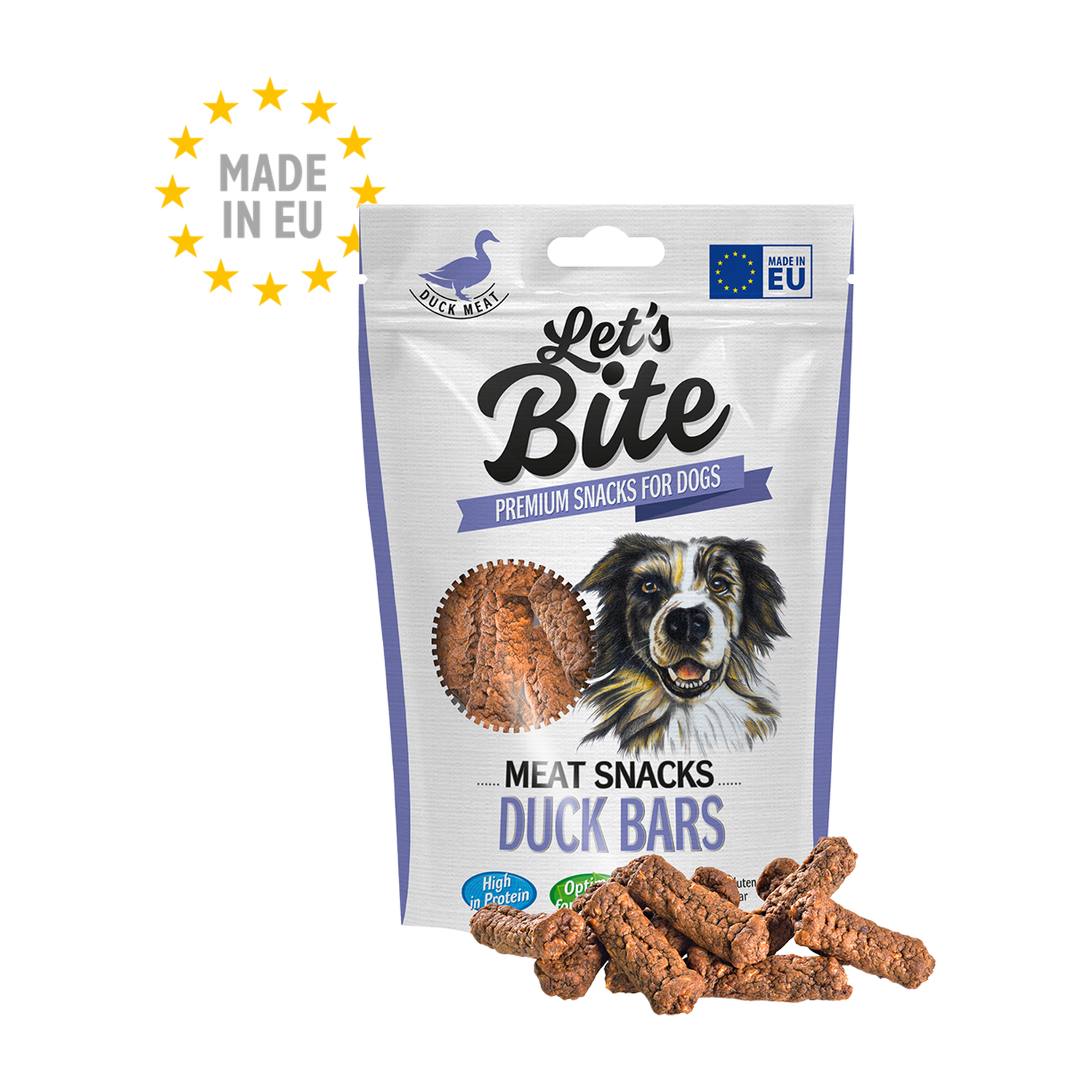 Let’s Bite Meat Snacks Duck Bars