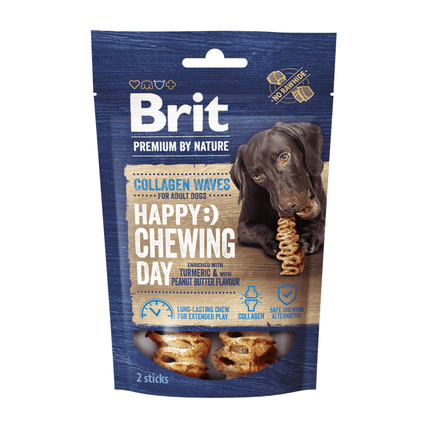 Brit Premium by Nature Collagen Chews Waves 12cm