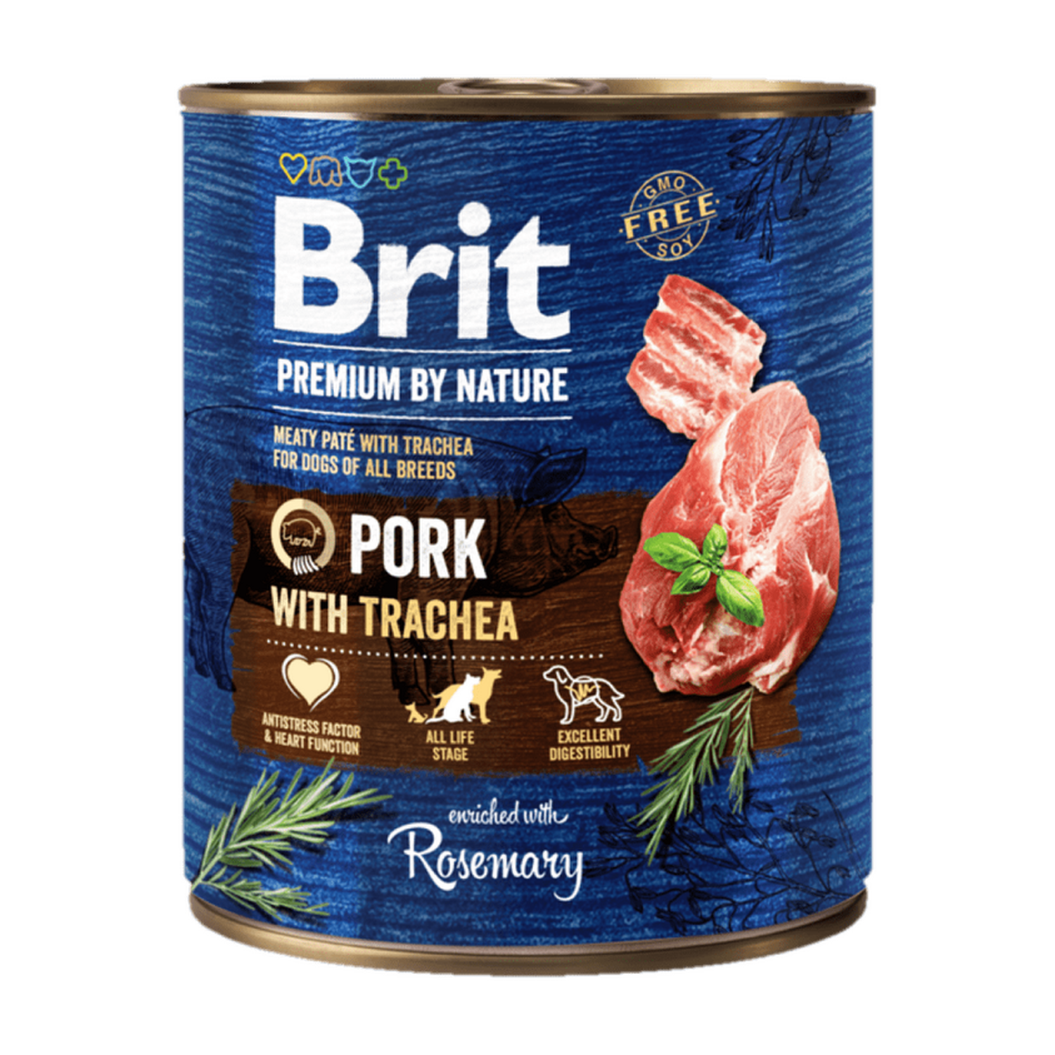 Brit Premium by Nature Pork with Trachea