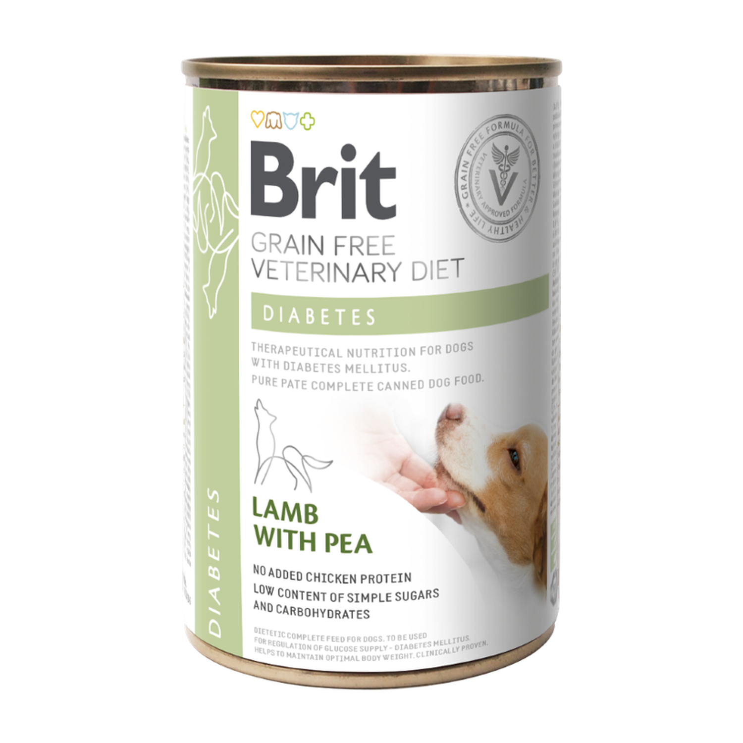 Brit GF Veterinary Diets Dog Can Diabetes