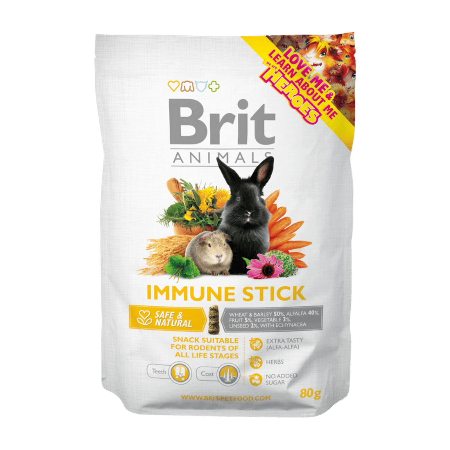 Brit Animals IMMUNE STICK for RODENTS