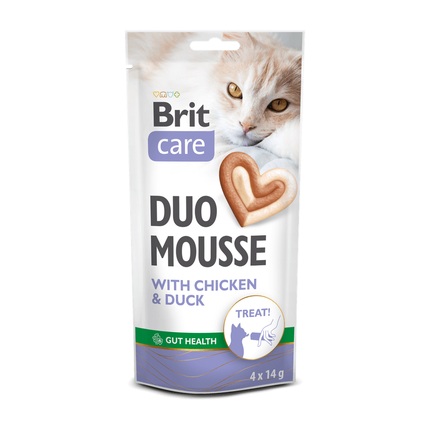 Brit Care Cat Creamy Duo Mousse with Chicken and Duck