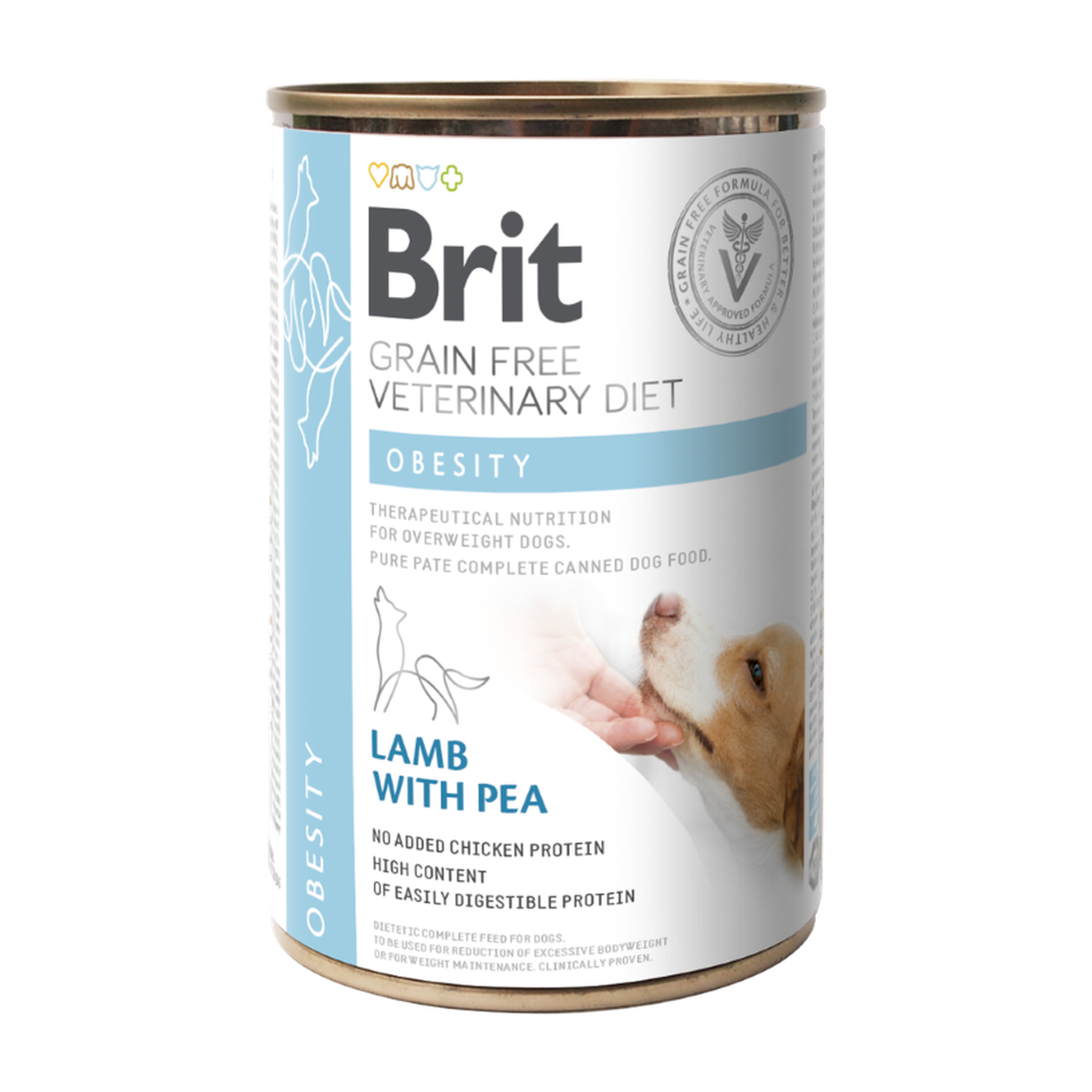 Brit GF Veterinary Diets Dog Can Obesity