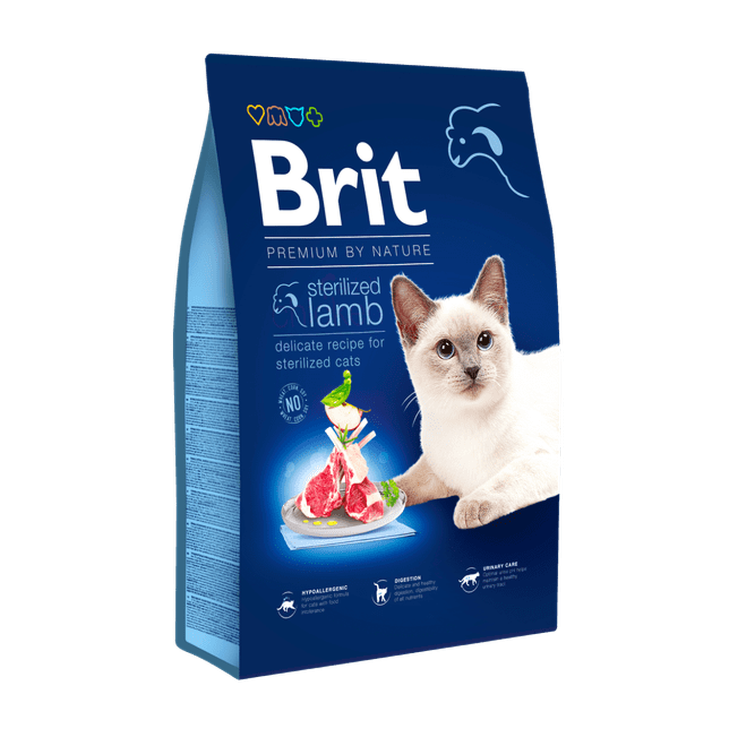 Brit Premium by Nature Cat. Sterilized Lamb