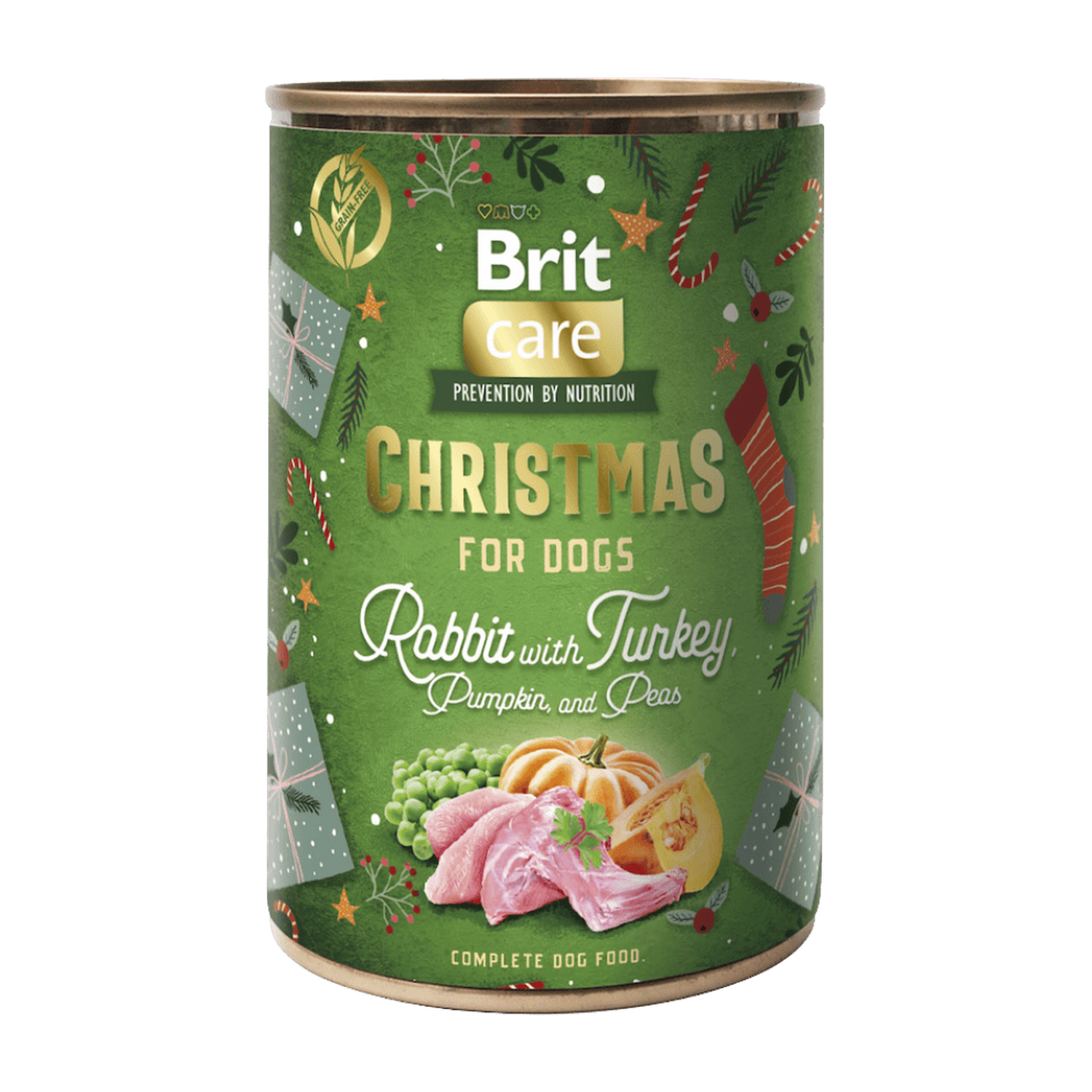 Brit Care Dog Christmas can Rabbit