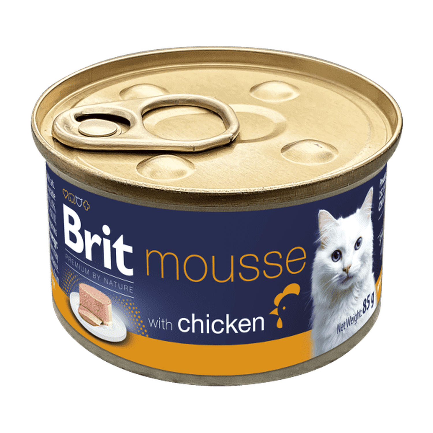 Brit Premium by Nature Cat Mousse with Chicken