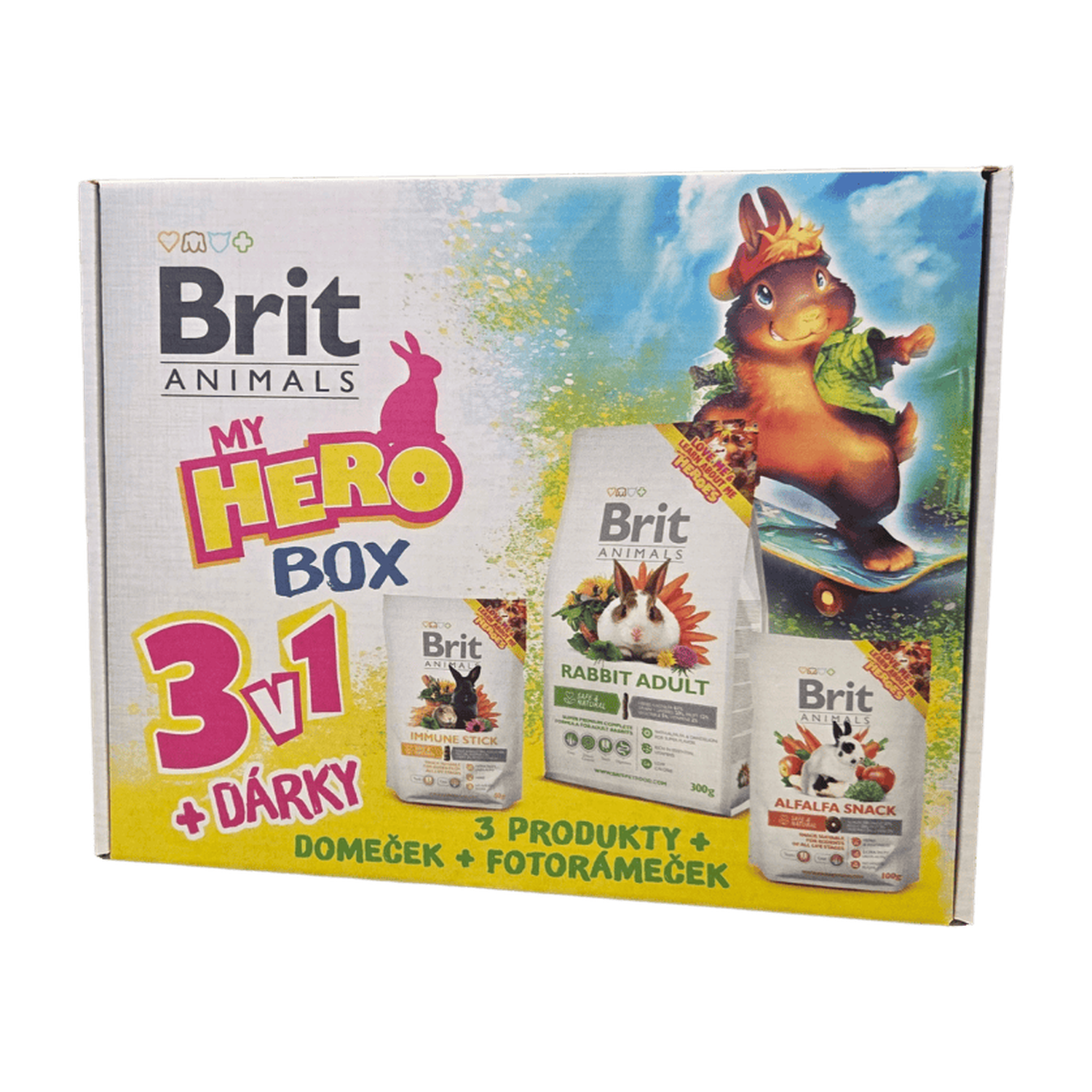 Brit Animals My Hero Box Rabbit