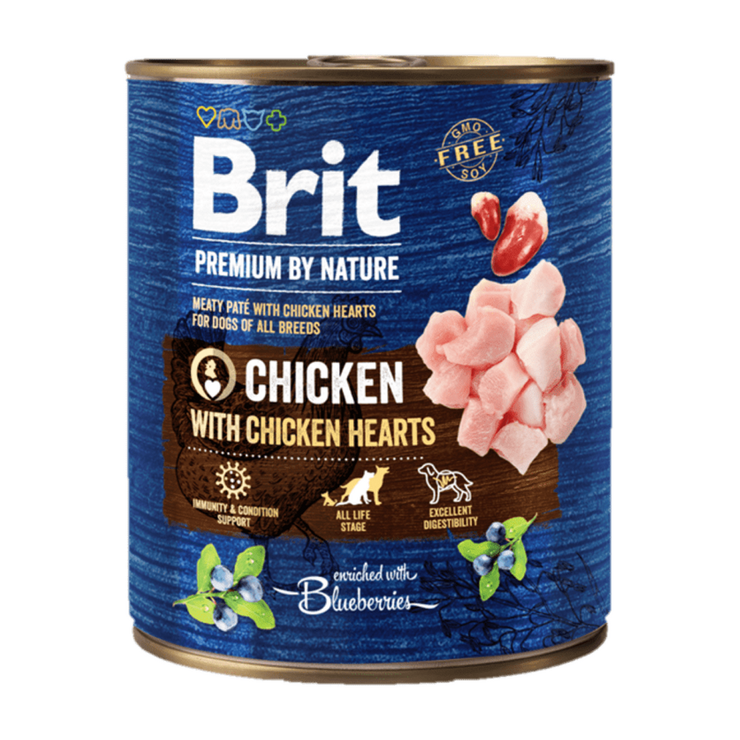 Brit Premium by Nature Chicken with Hearts