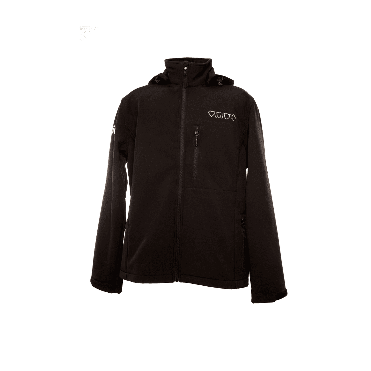 Brit Pánská Softshell bunda s kapucí