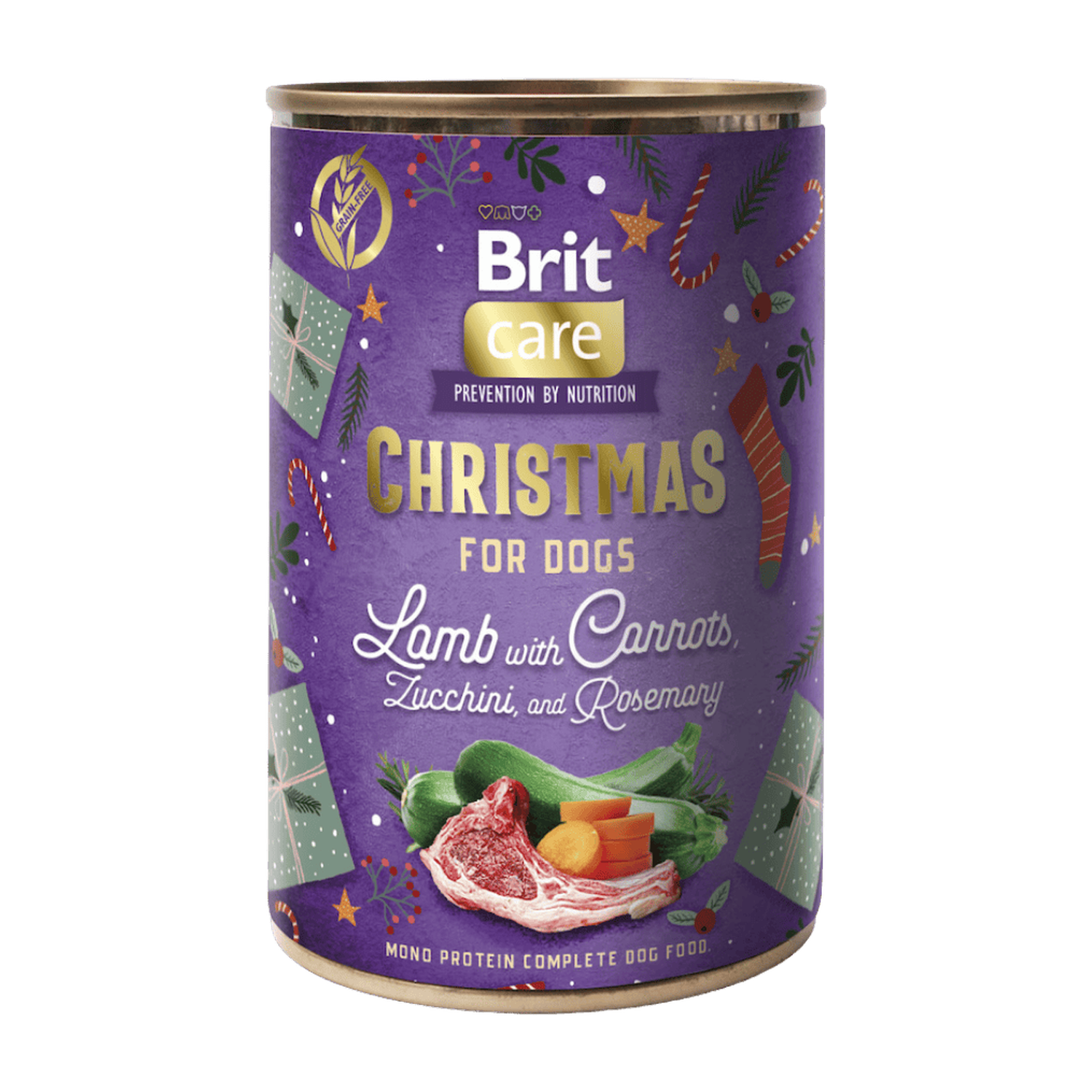 Brit Care Dog Christmas can Lamb