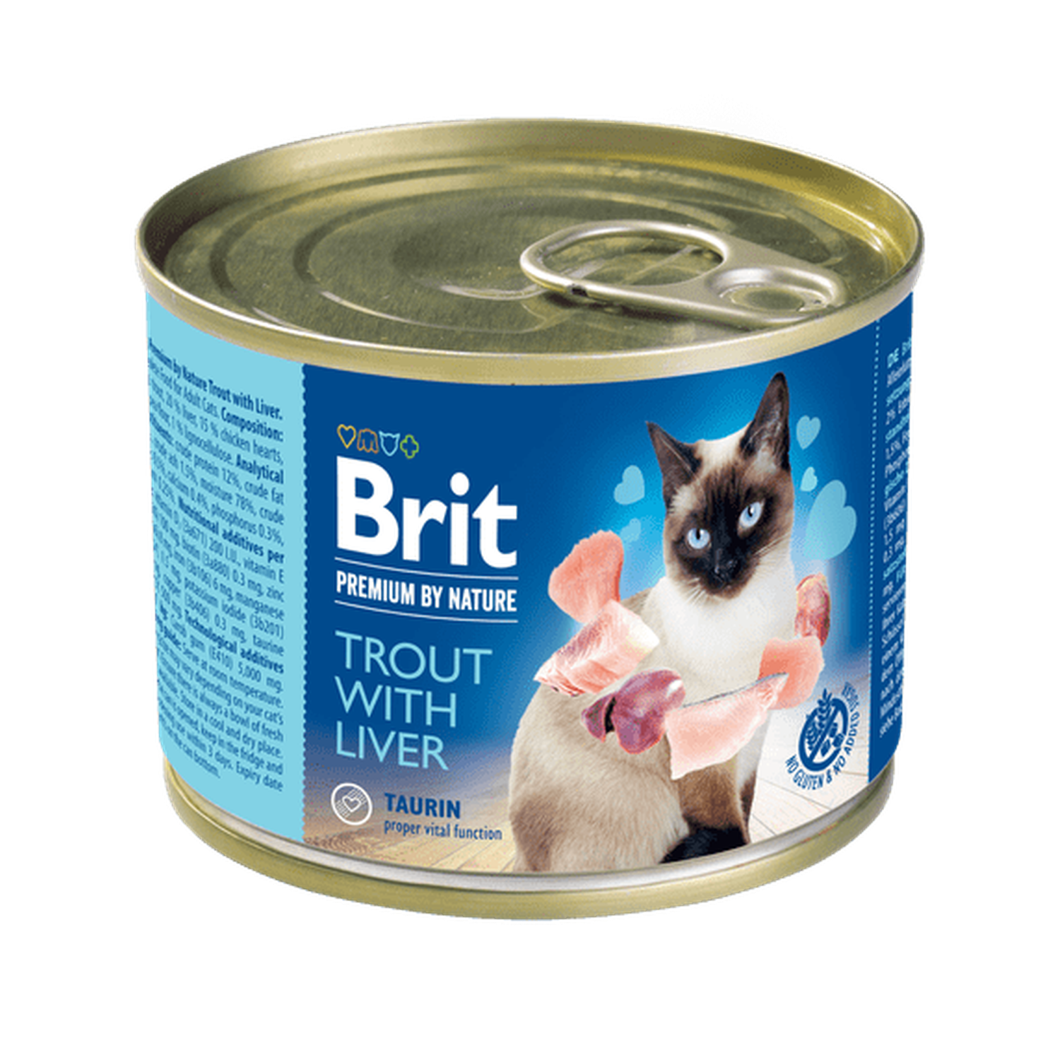 Brit Premium by Nature Trout with Liver
