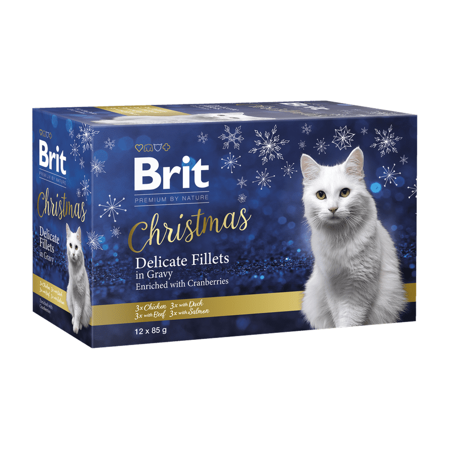 Brit Premium by Nature Christmas Multipack Fillets in gravy