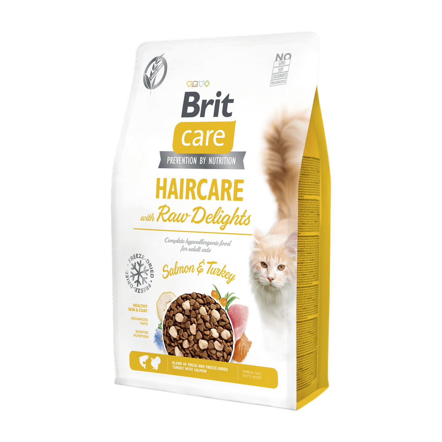 Brit Care Cat Haircare with Raw Delights