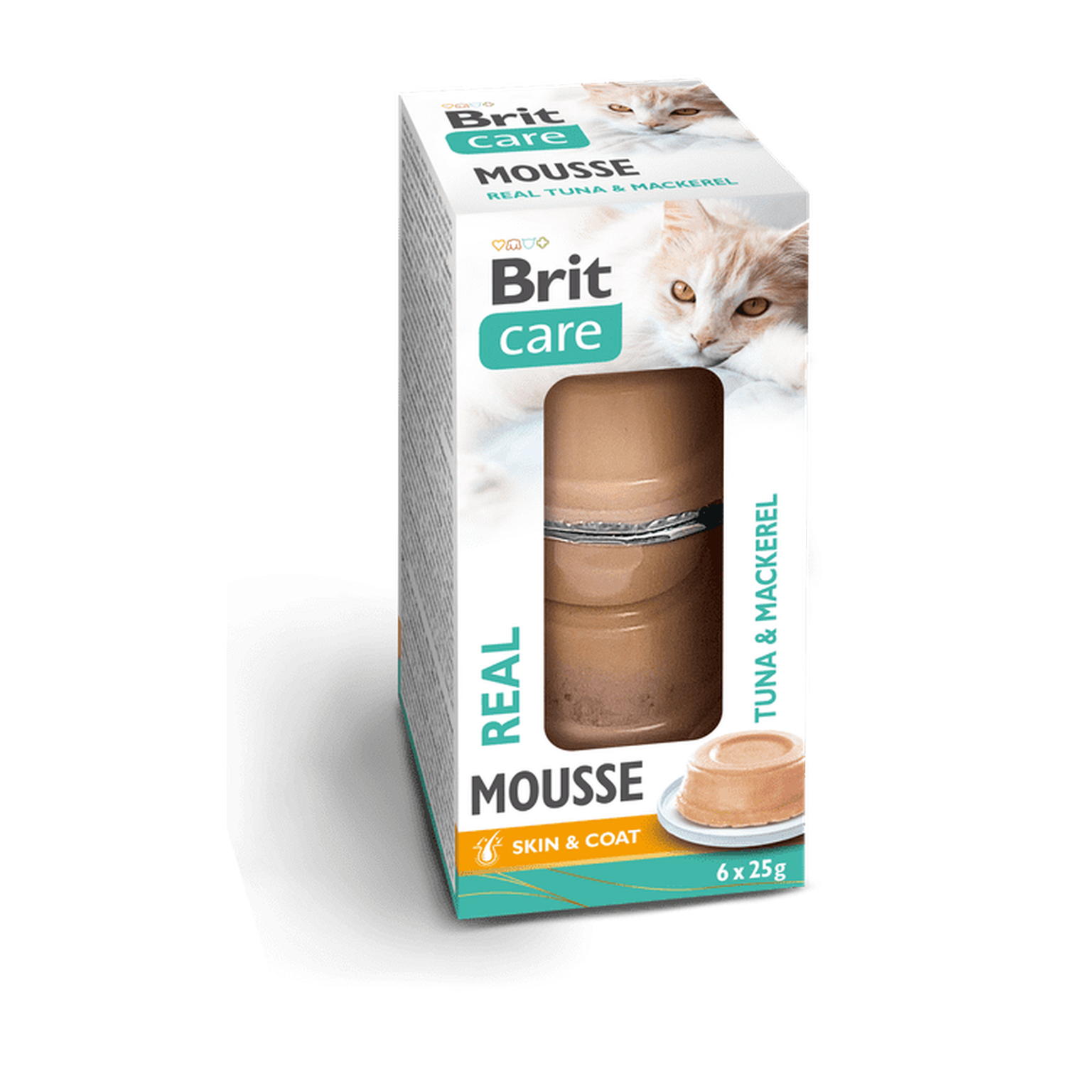 Brit Care Cat Mousse with Real Tuna and Mackerel
