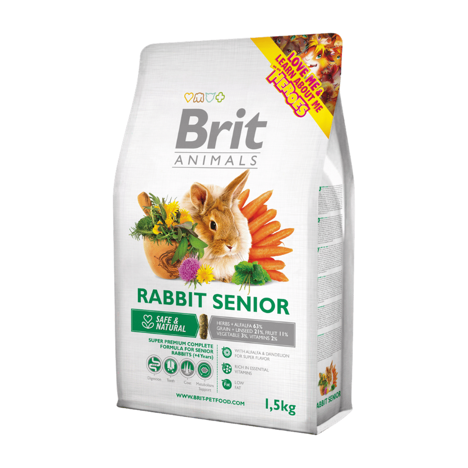Brit Animals RABBIT SENIOR Complete