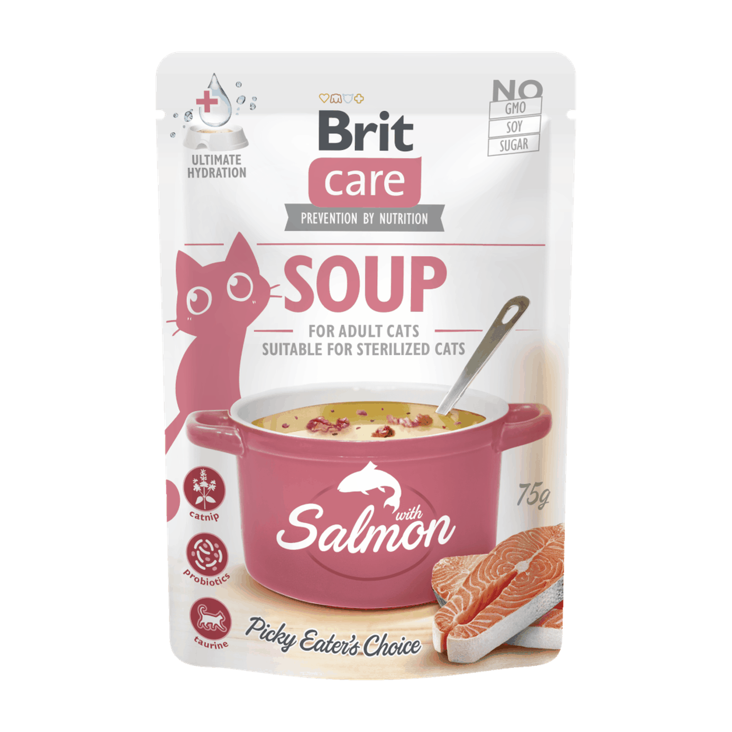 Brit Care Soup with Salmon for Cats