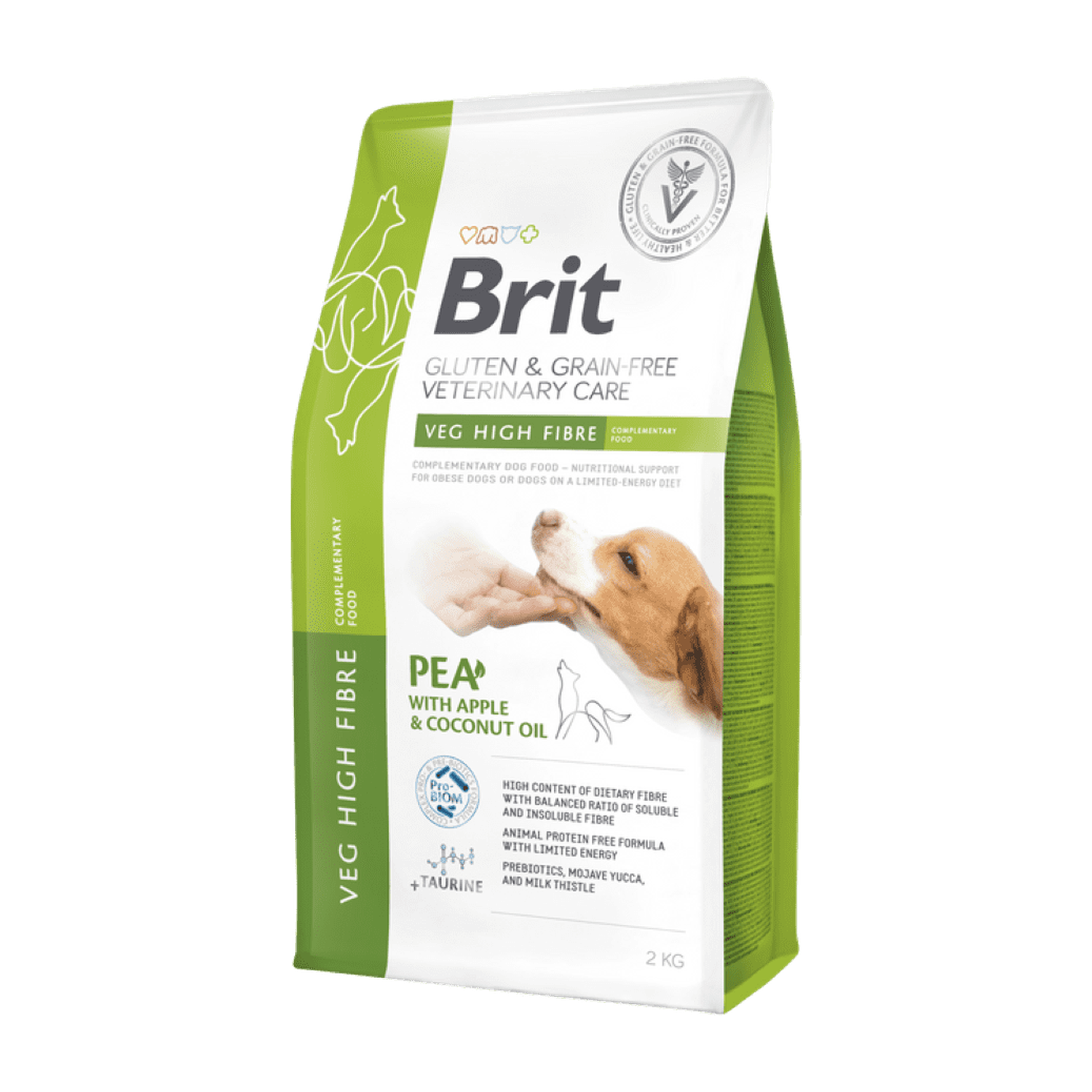 Brit GF Veterinary Diets Dog Veg High Fibre