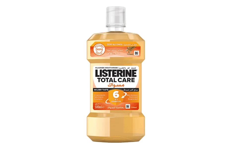 Listerine Total Care Miswak Milder Taste Mouthwash