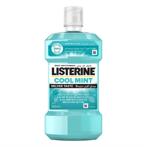Listerine Cool Mint Milder Taste Mouthwash