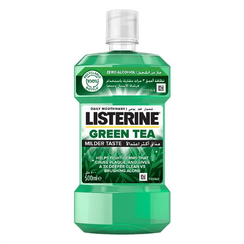 Listerine Green Tea Milder Taste Mouthwash