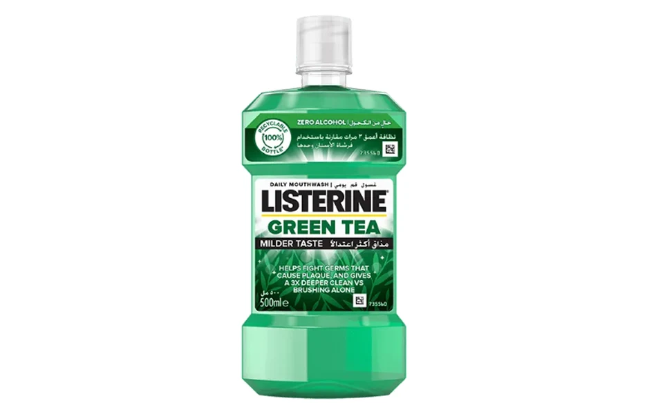 Listerine Green Tea Milder Taste Mouthwash